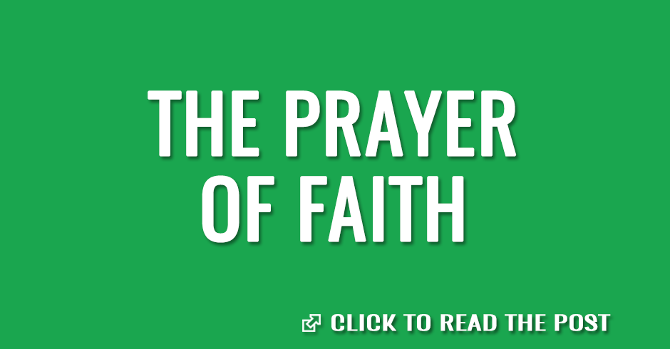 The prayer of faith