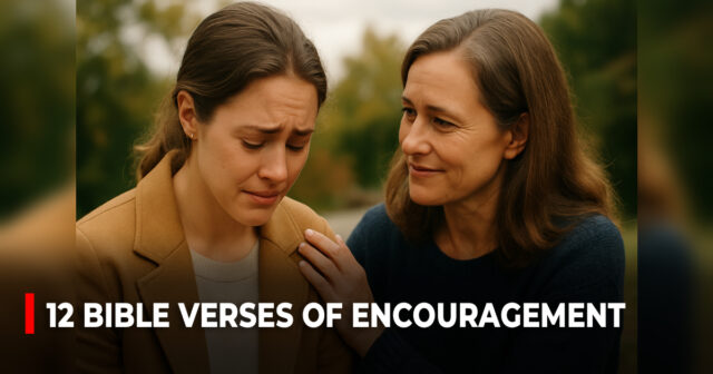 12 Bible verses of encouragement