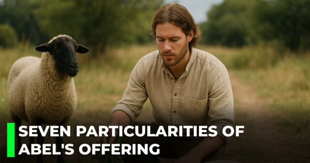Seven particularities of Abel's offering