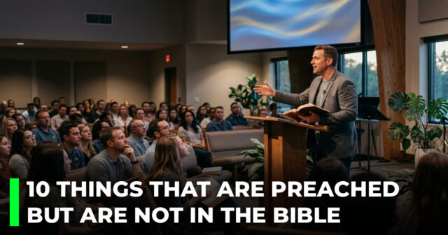 10 things that are preached but are not in the Bible